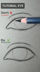 Desenhar olhos realistas