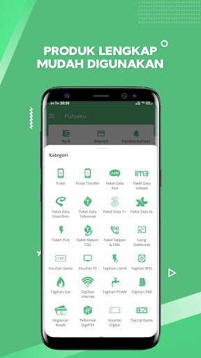 Agen Pulsa Termurah - Pulsaku Screen 2