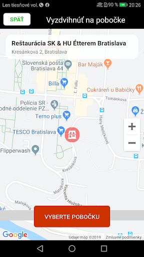 Reštaurácia SK HU Étterem Screen 2