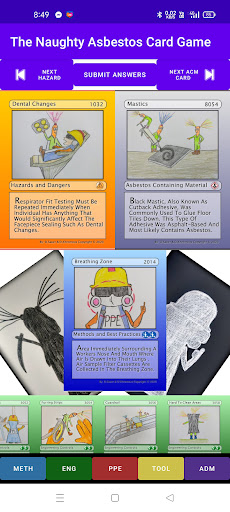 The Naughty Asbestos Card Game Screen 3