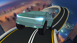 Impossible Cyber Truck: Stunt  - Screenshot 2