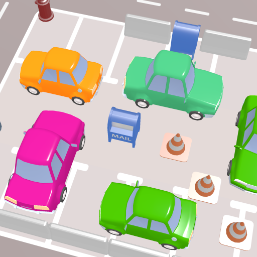Parking jam 3D logo
