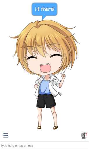 Android application Virtual boyfriend screenshort