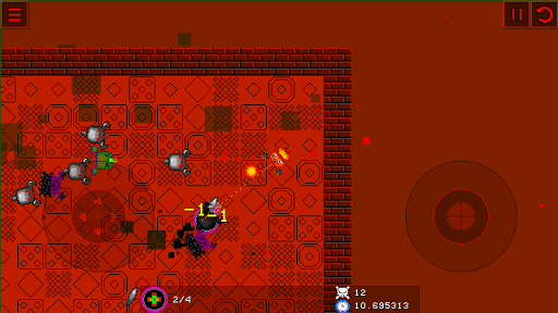 Bullet Hell Arena top down 2D