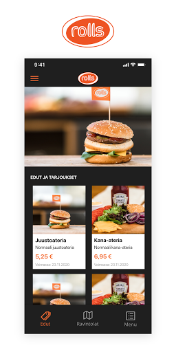 Android application Rolls screenshort