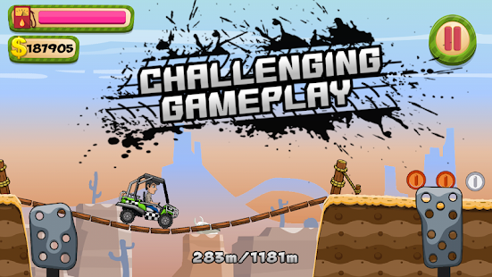 Hill Racing Offroad Hill Adventure game v1.1 Mod (Unlocked + Free Shopping) Apk