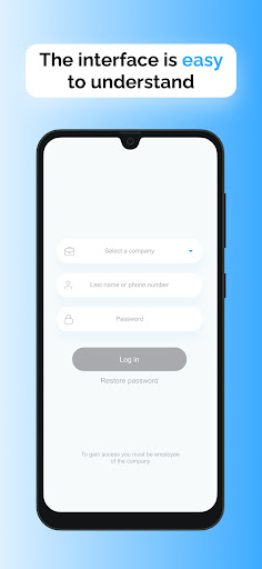 Android application SU employee screenshort