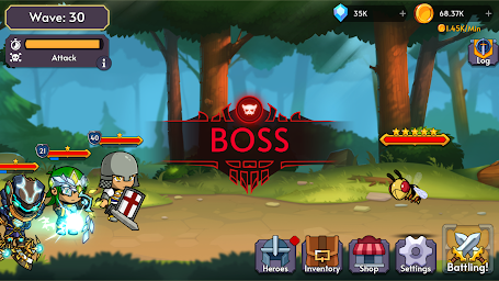 Mobile Heroes: Idle Hero RPG