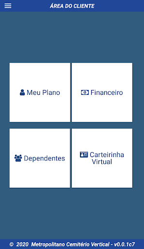 Android application Cemitério Metropolitano screenshort