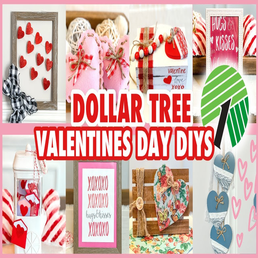 Dollar Tree VALENTINES DAY DIY logo