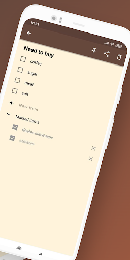 Simple Note Screen 2