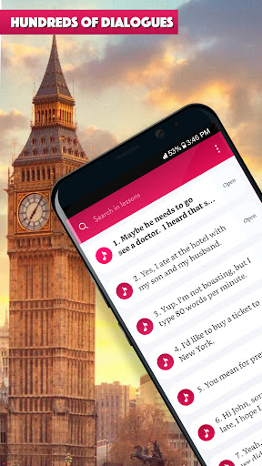Android application English Conversations 2 screenshort