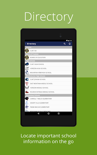 Clint Independent Schools Screen 2