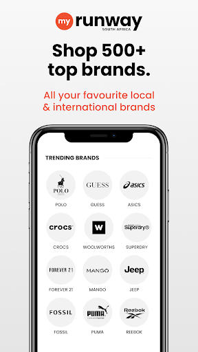 MyRunway SA Fashion Shopping Screen 2
