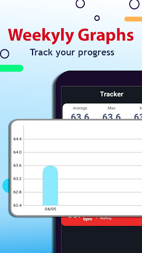 Heart rate monitor screenshot