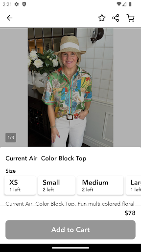 On the Go Boutique Screen 2
