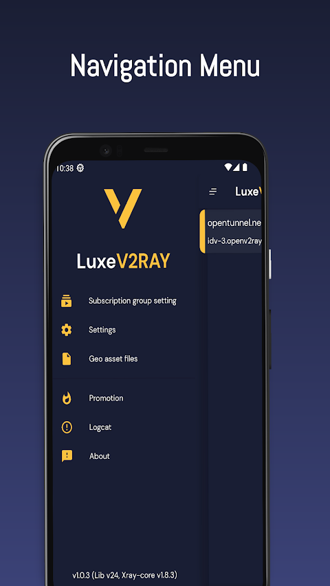 LuxeV2RAY - Fast V2Ray Clientのおすすめ画像5
