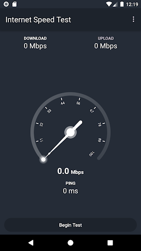 Android application Fast Internet Speed Test screenshort