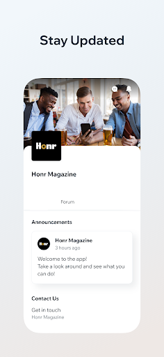 Honr Magazine Screen 2