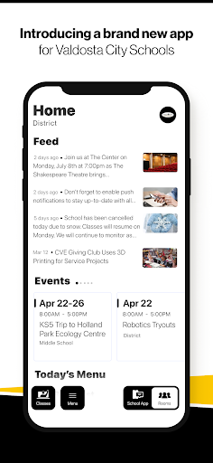 Android application Valdosta City School District screenshort