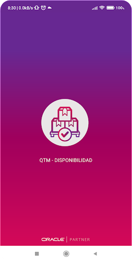 Android application QTM-DISPONIBILIDAD screenshort