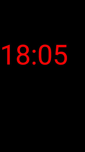Screensaver Clock Screen 2