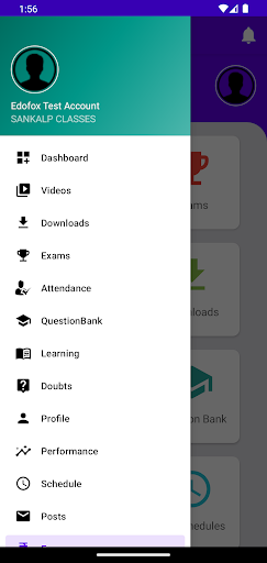 Android application Sankalp Classes screenshort