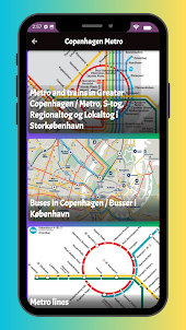 Copenhagen Metro & Bus & Train