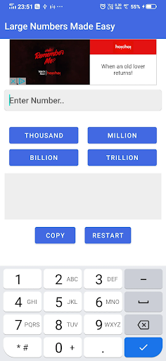 Large Numbers Made Easy Screen 3