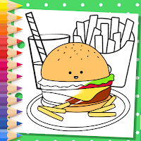 Fast Food Book for Painting