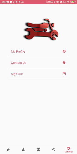 MyBikeClinicPartner Screen 2