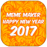 Meme Maker Happy New Year 2017 icon