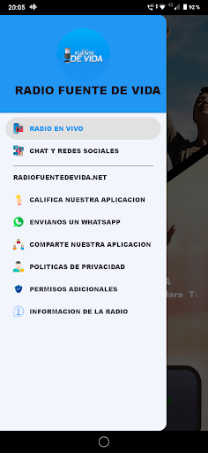 RADIO FUENTE DE VIDA Screen 3