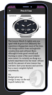 Lenovo Watch X Guide