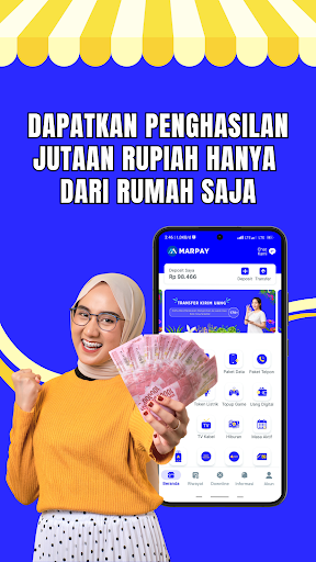 Android application MARPAY - Agen Pulsa PPOB Murah screenshort