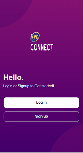 Android application VVD Connect screenshort