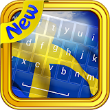 Sweden Flag Keyboard Theme 3D icon