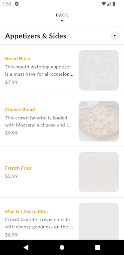 Fratellis Eateries Screen 3