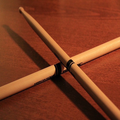 Drum Stick Sound logo