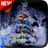 Snowy Christmas Tree 3D icon