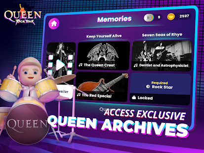 Queen: Rock Tour - The Official Rhythm Game 1.1.6 APK screenshots 15