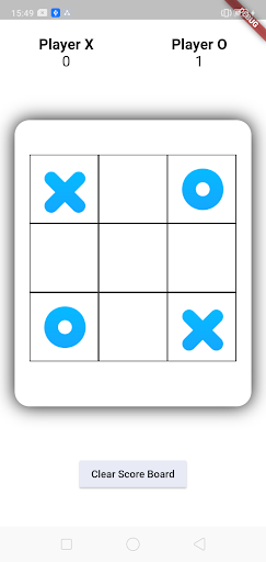 Tic Tac Toe Screen 2
