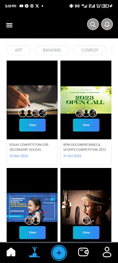 Android application BizConnect Lite screenshort