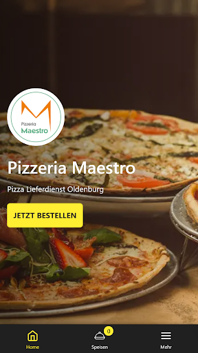 Android application Pizzeria Maestro screenshort