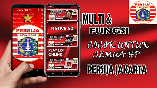 Lagu Persija Jakarta Offline Screen 3