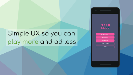 Android application Mathseed - Math & Logic Puzzle screenshort