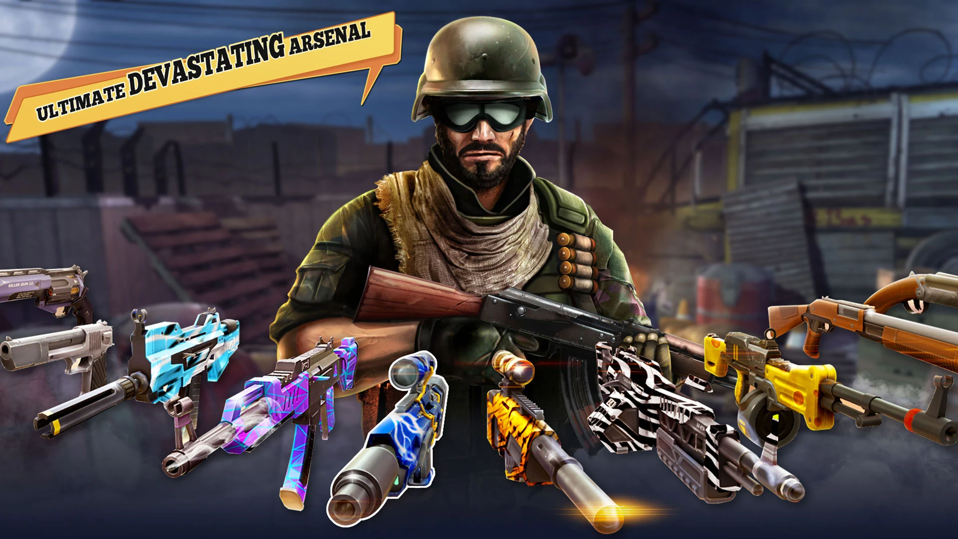 FPS Commando Shooting War Game Ver. 1.36 MOD Menu APK