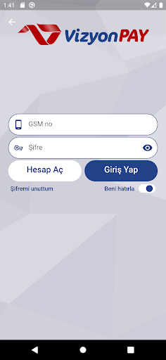 VizyonPay Screen 3