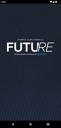 Android application AppFolio FUTURE Conference screenshort