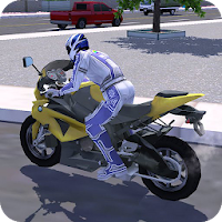 Fast Motorcycle Rider